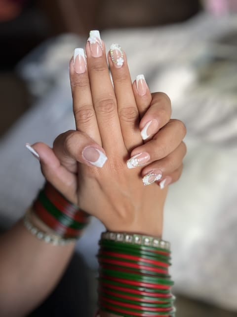 Bridal French Tips
